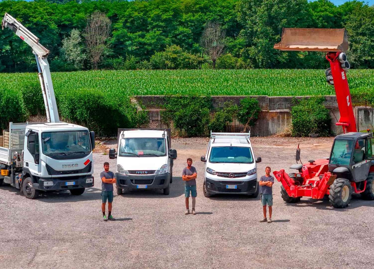 sfondo edil due costruzioni